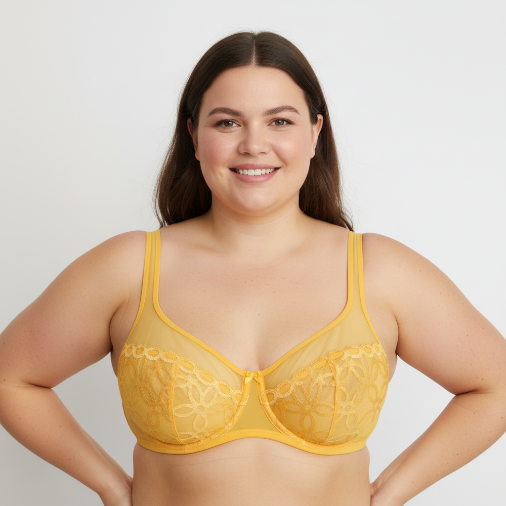 Soutien-gorge DIM Jaune