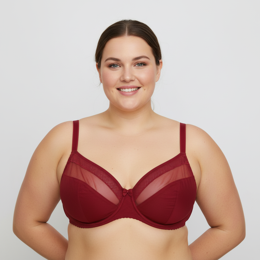 Soutien-gorge Sans Complexe Rouge
