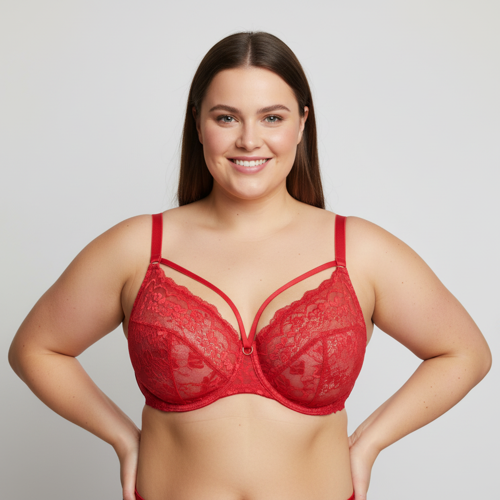 Soutien-gorge Darjeeling Rouge
