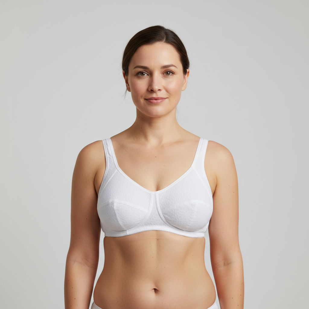 Soutien-gorge Post-mastectomie Blanc Amoena