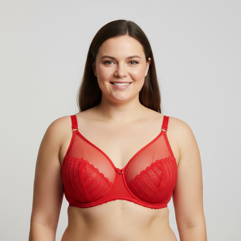 Soutien-gorge Darjeeling Rouge