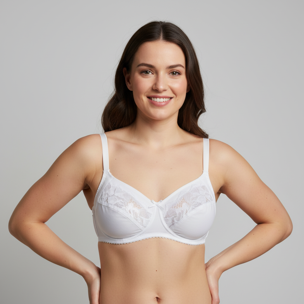 Soutien-gorge Sans Complexe Blanc