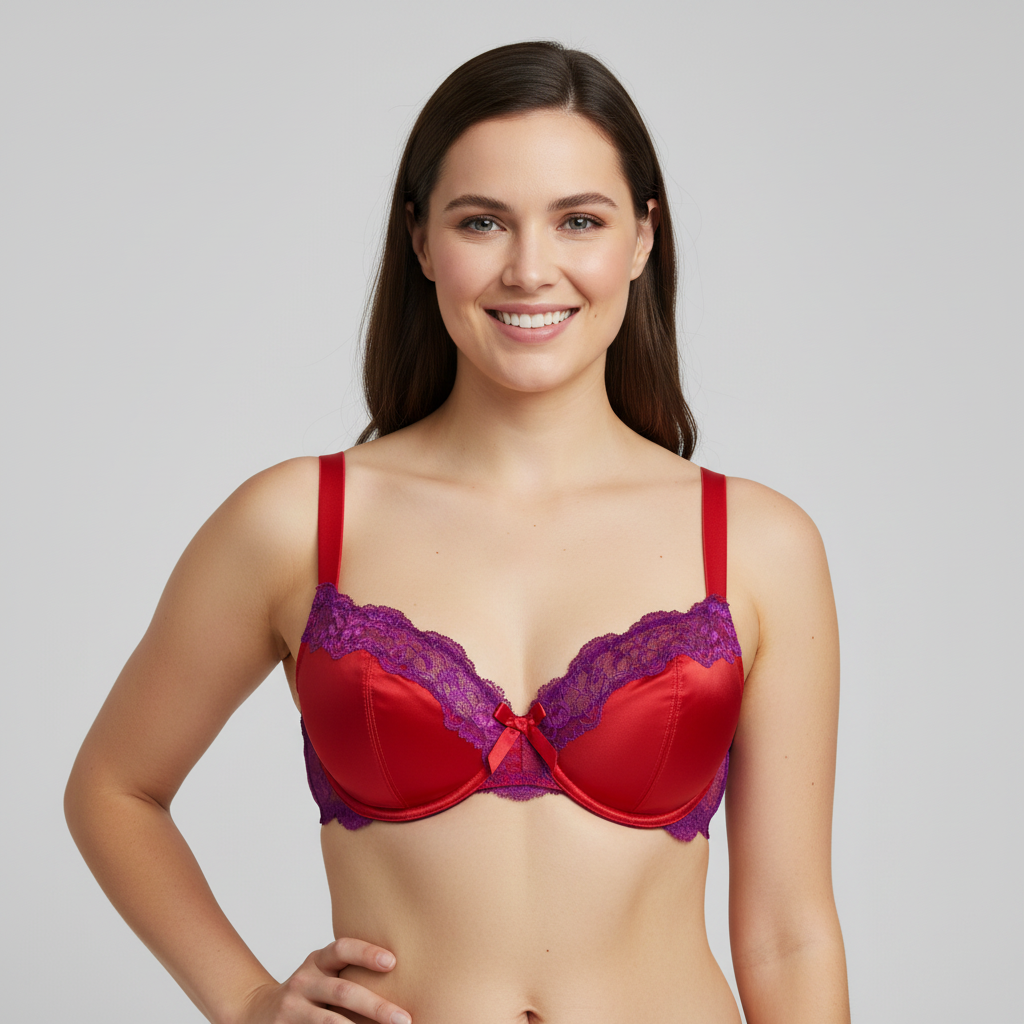 Soutien-gorge Darjeeling Rouge