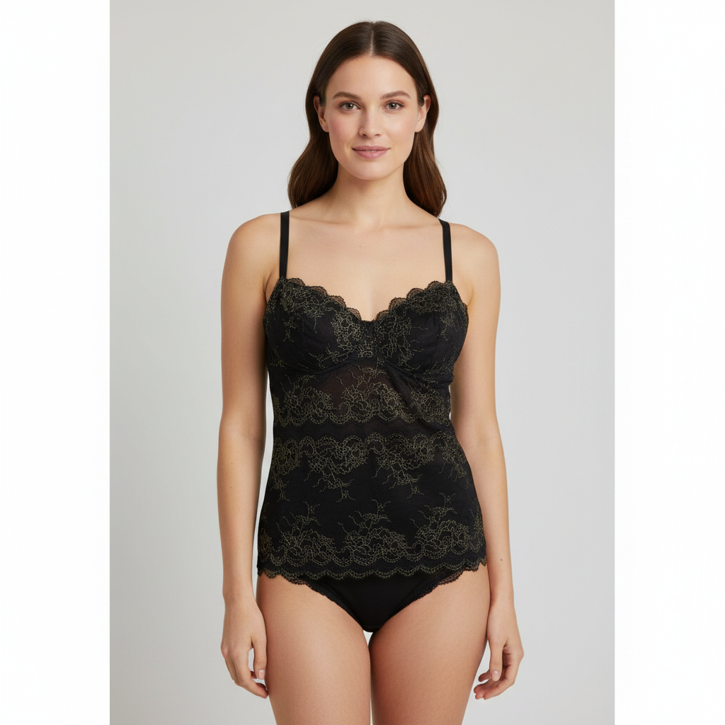 Corset RougeGorge Noir