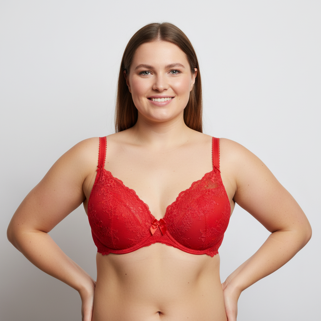 Soutien-gorge Darjeeling Rouge