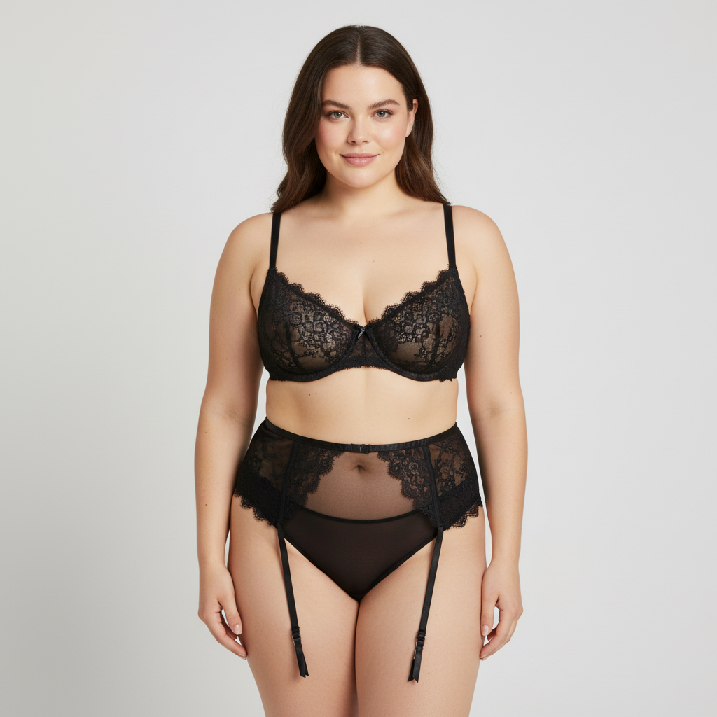 Porte-jarretelles Audace Lingerie Noir