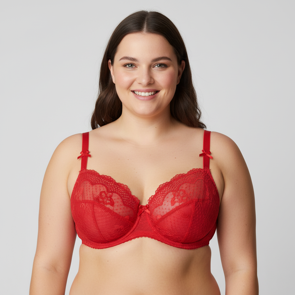 Soutien-gorge Darjeeling Rouge