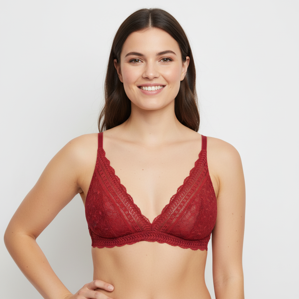 Soutien-gorge Princesse tam.tam Rouge