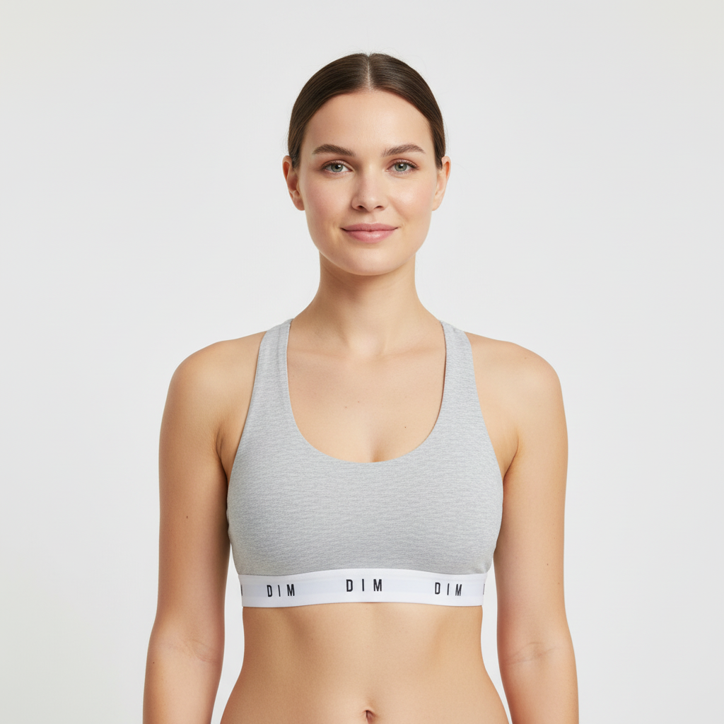 Brassière DIM Gris