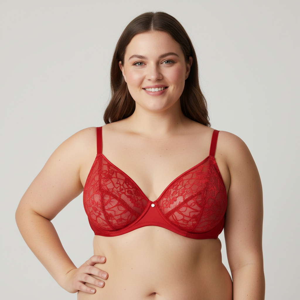 Soutien-gorge Chantelle Rouge