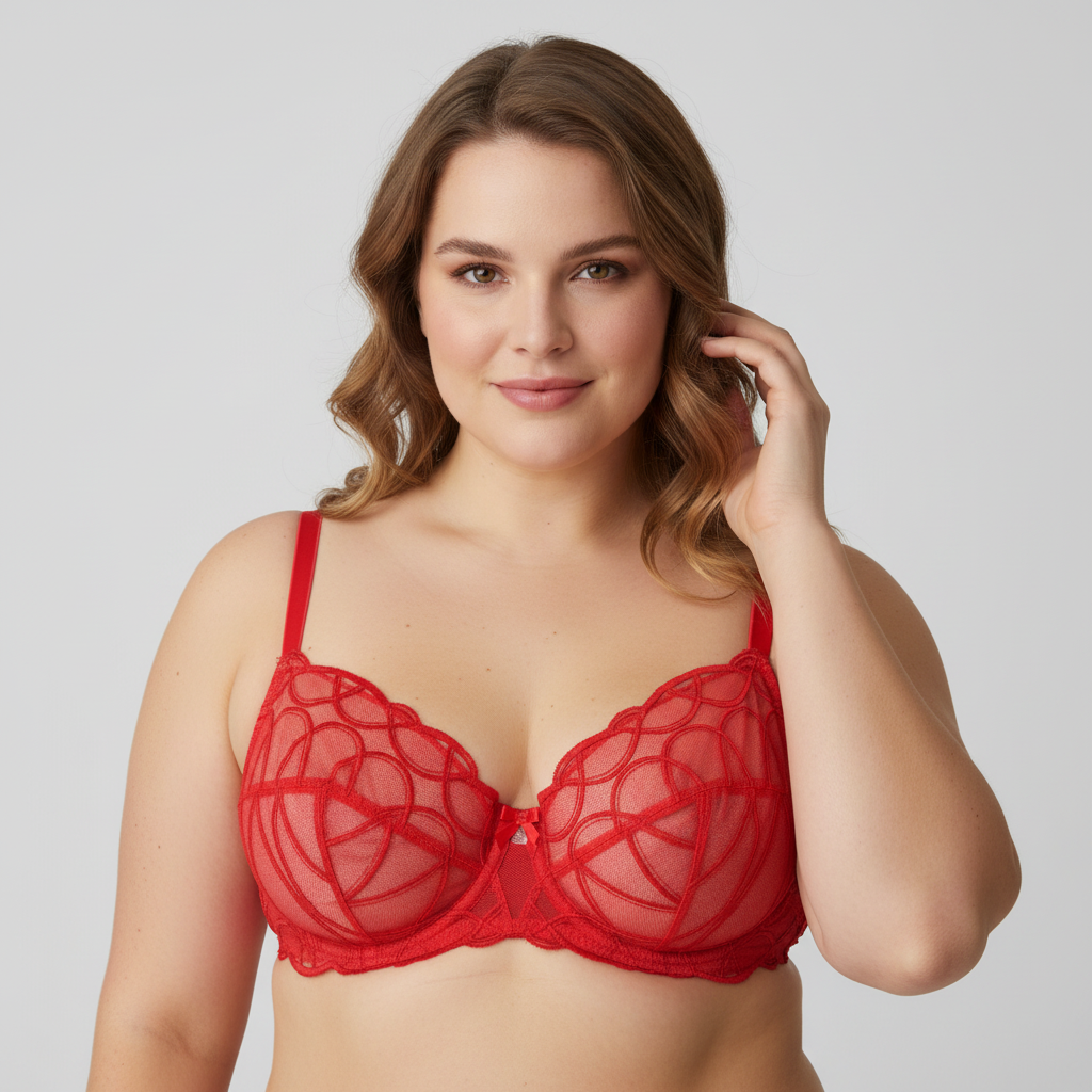 Soutien-gorge Darjeeling Rouge