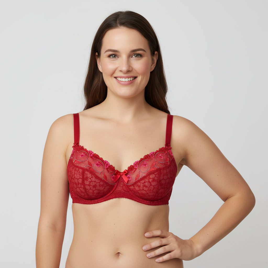 Soutien-gorge Aubade Rouge