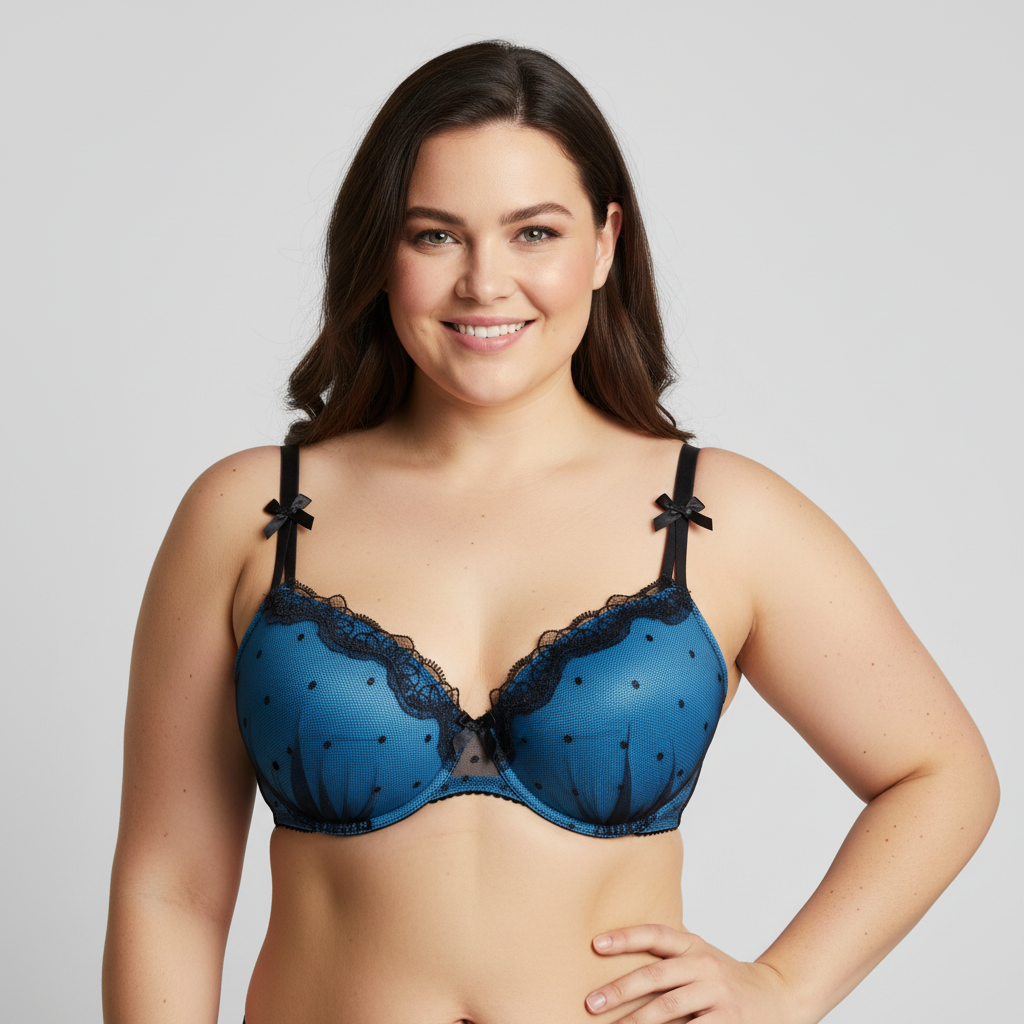 Soutien-gorge Darjeeling Bleu