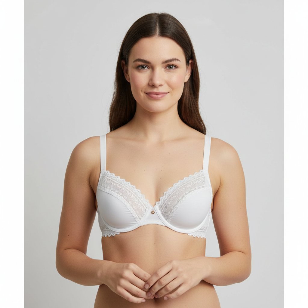 Soutien-gorge RougeGorge Blanc