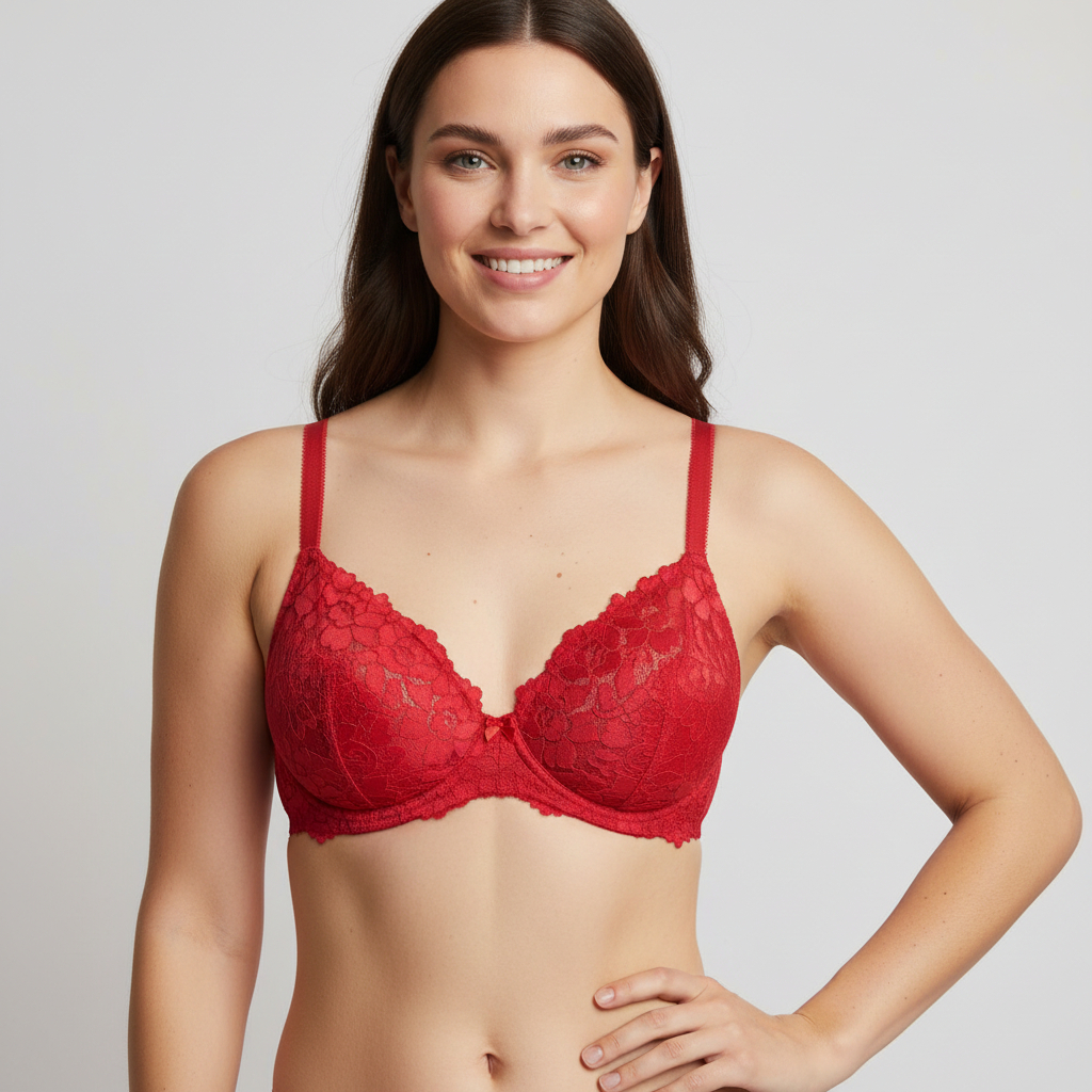 Soutien-gorge Monoprix Rouge