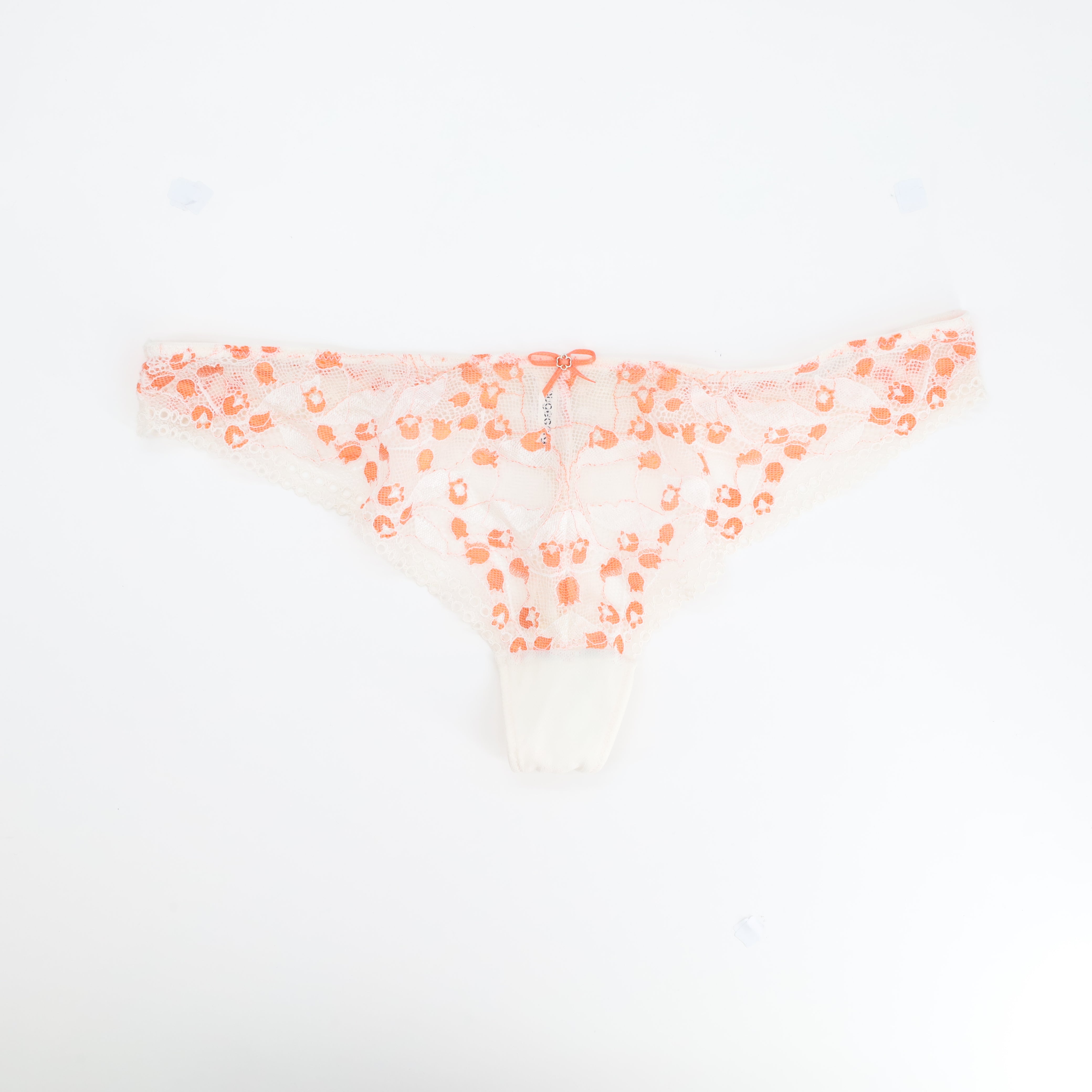 Culotte RougeGorge Blanc