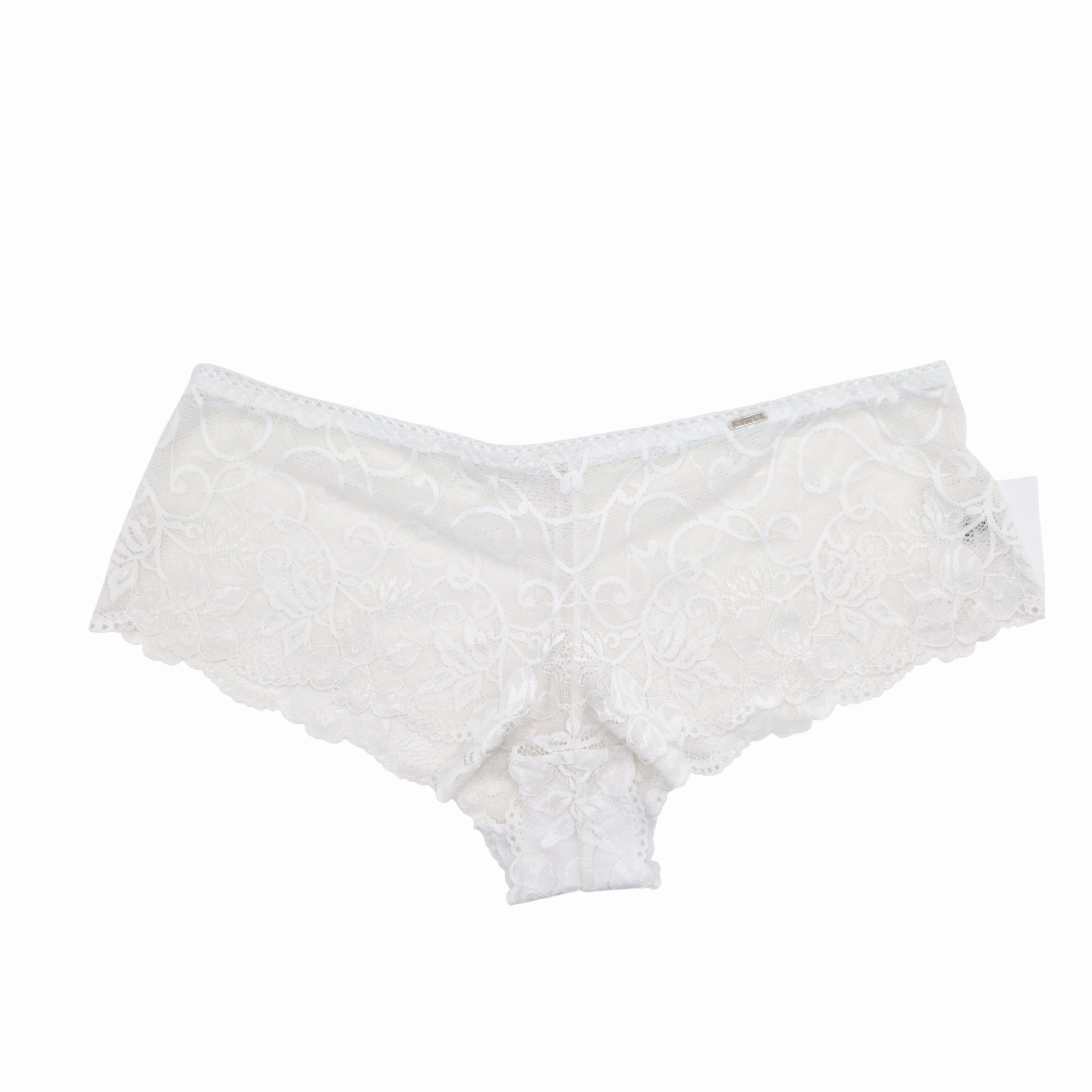 Bas La vie en rose Blanc