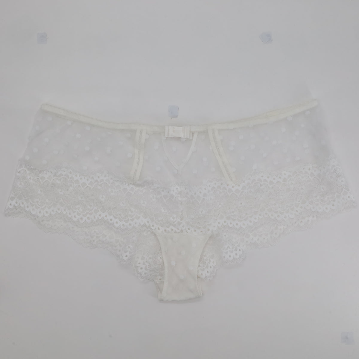 Culotte taille haute Darjeeling Blanc