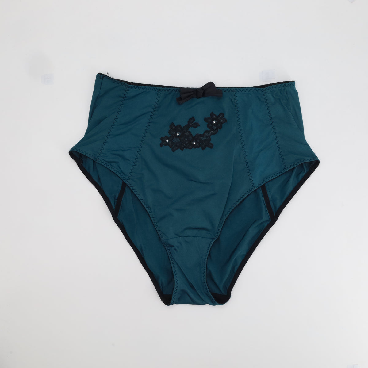 Culotte taille haute Charlott' Bleu