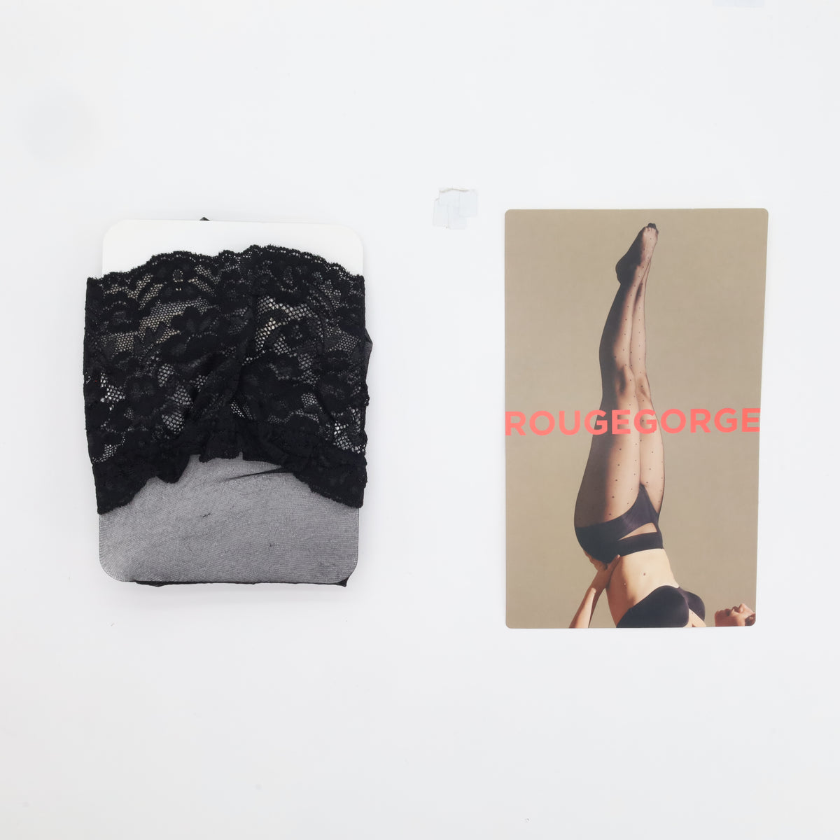 Collant RougeGorge Noir