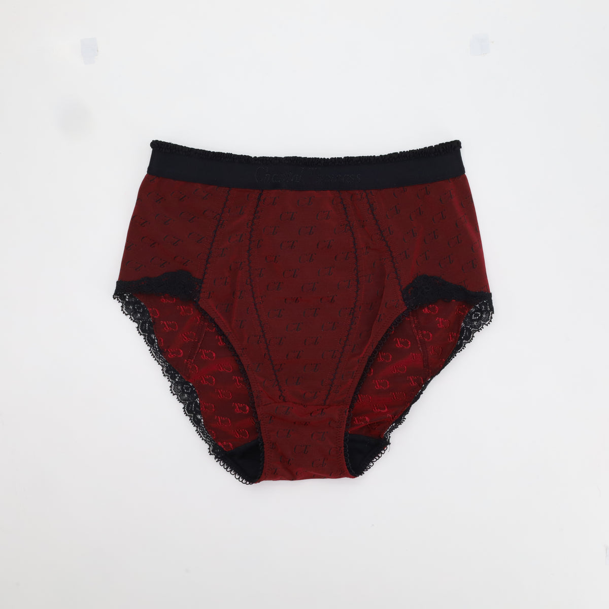 Culotte taille haute Chantal Thomass Rouge
