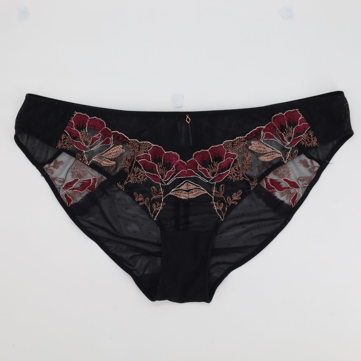 Culotte RougeGorge Noir