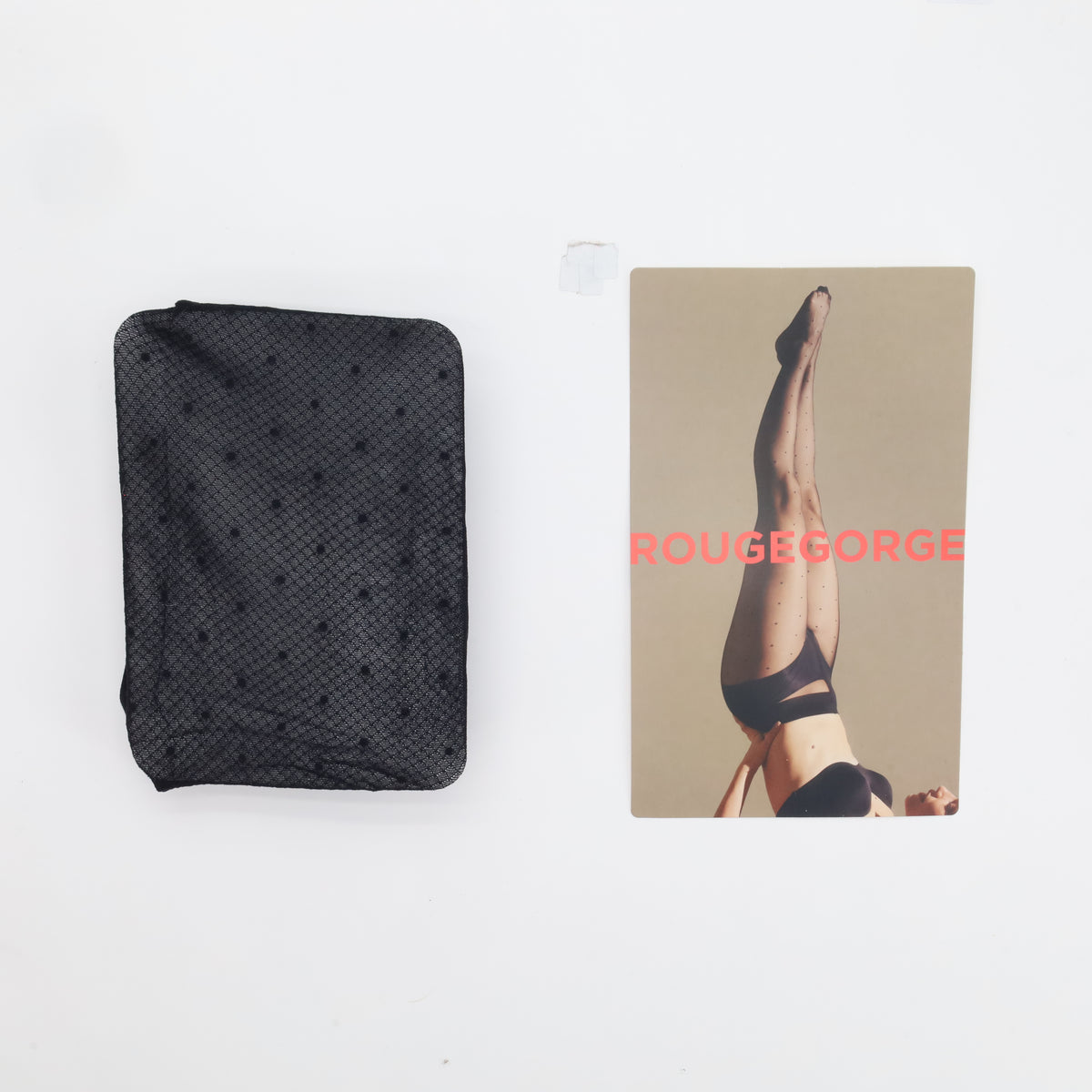Collant RougeGorge Noir