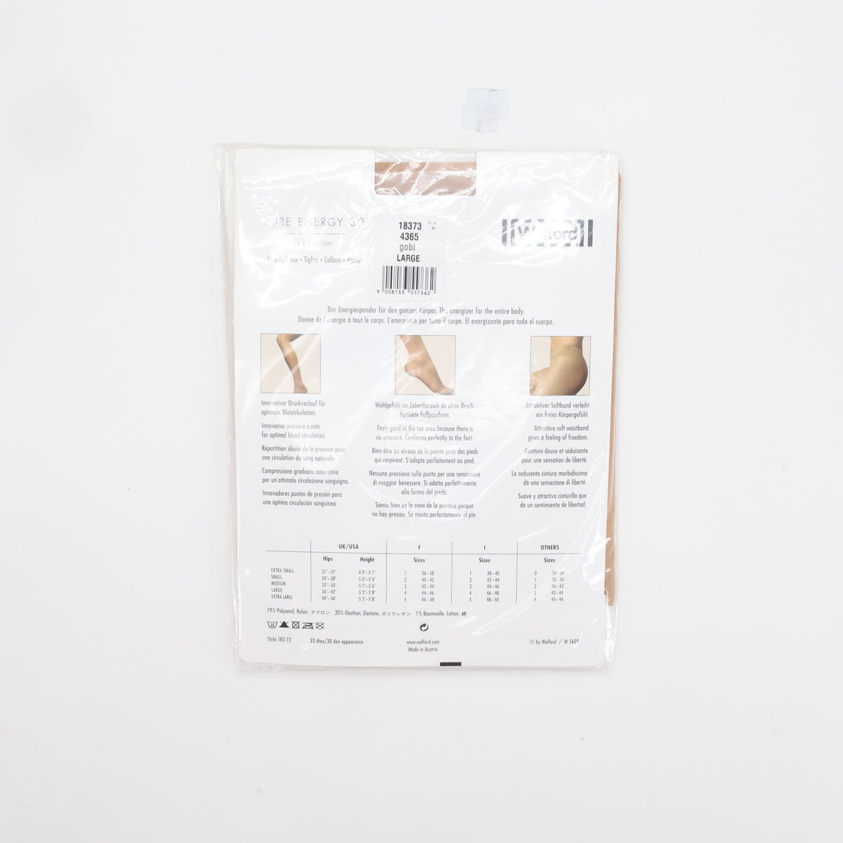 Collant Wolford Beige
