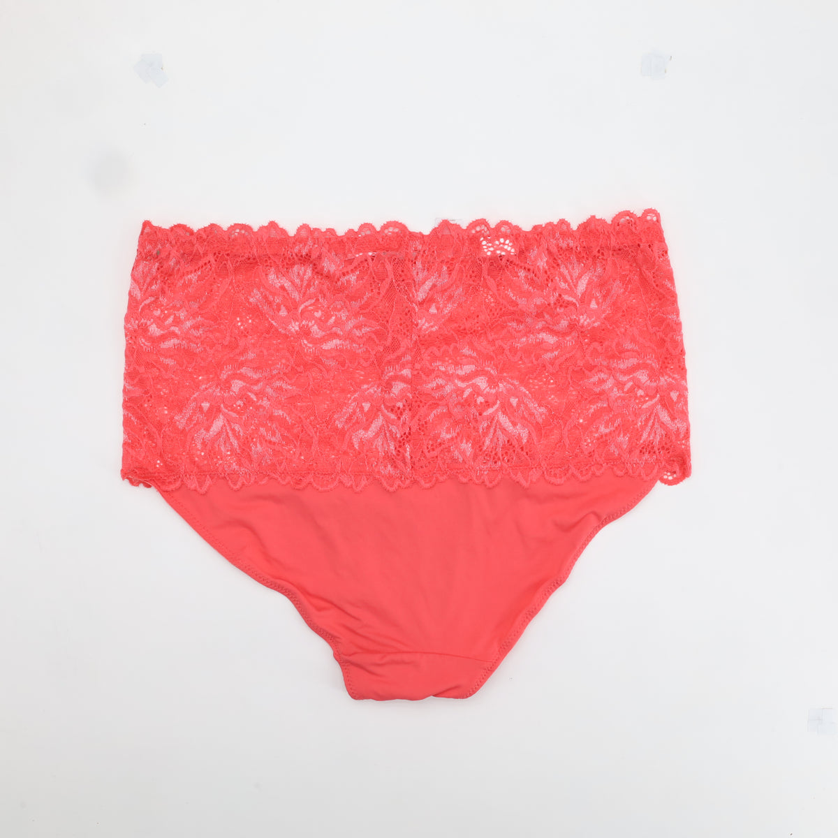 Culotte taille haute Corail