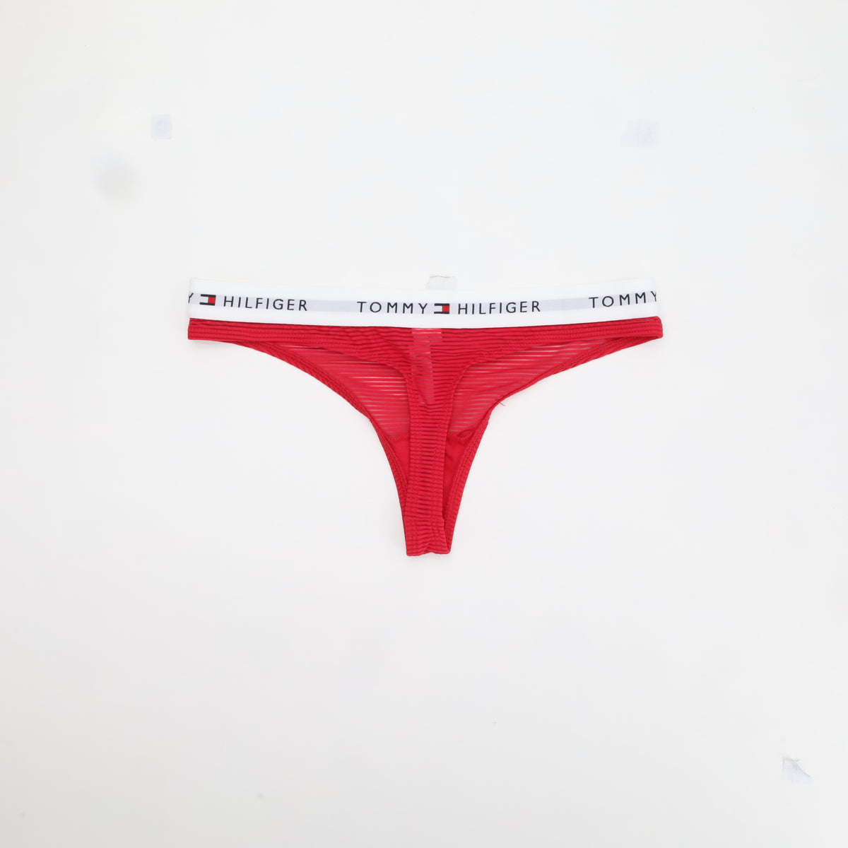String Tommy Hilfiger Rouge