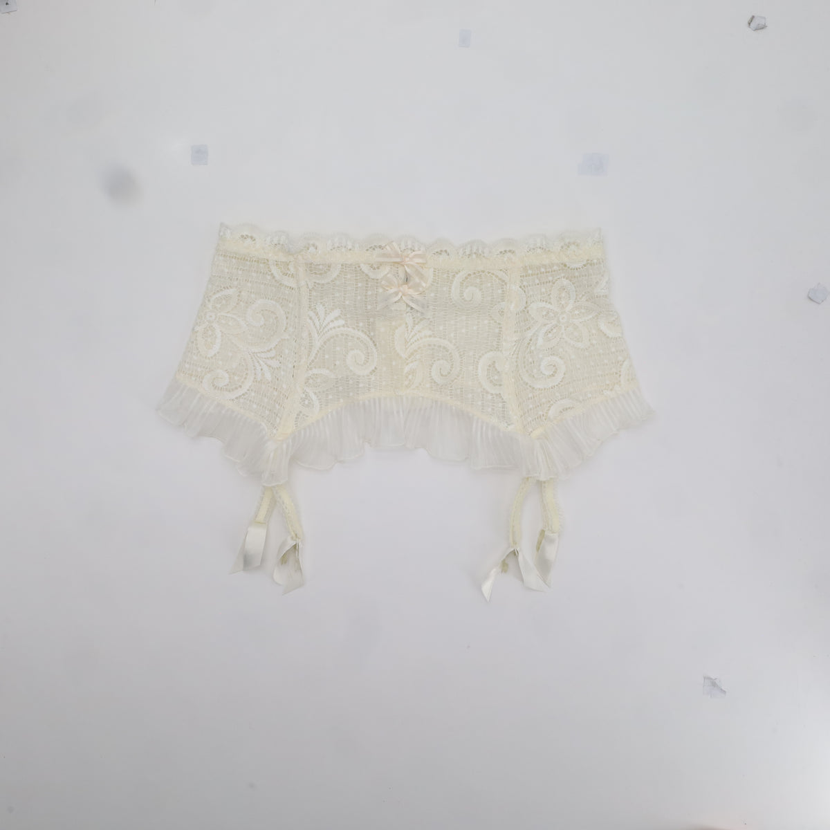 Porte-jarretelles Barbara Blanc