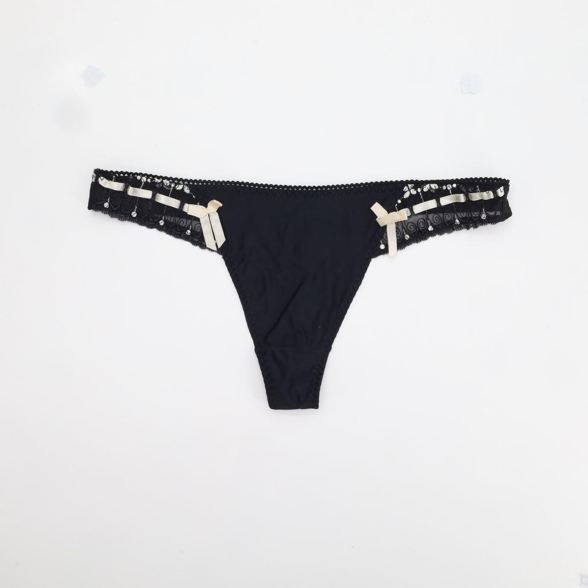 String Billet doux Noir