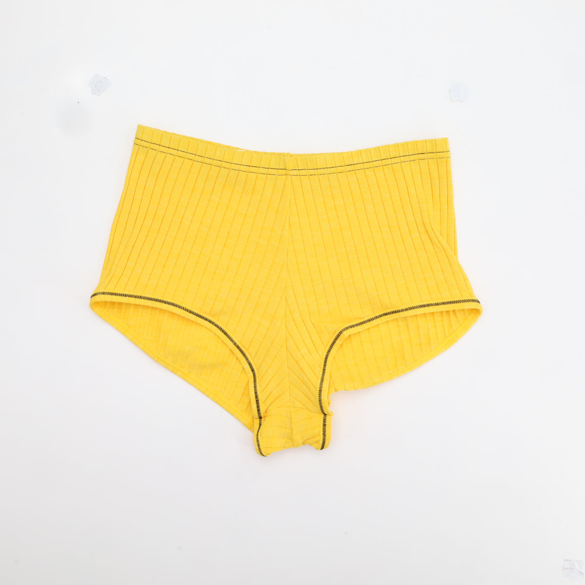 Culotte taille haute Jaune