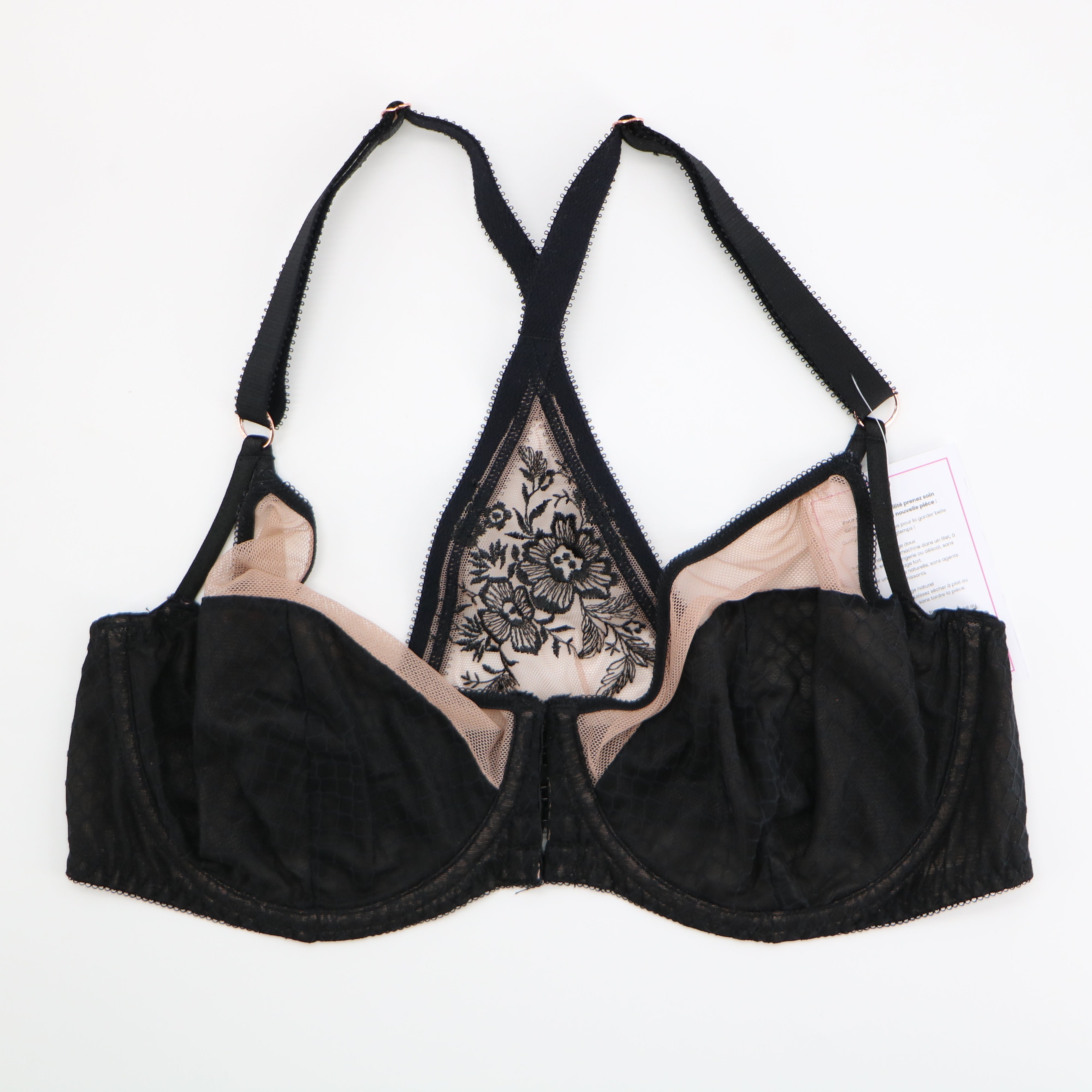 Soutien-gorge Jardin Secret Noir