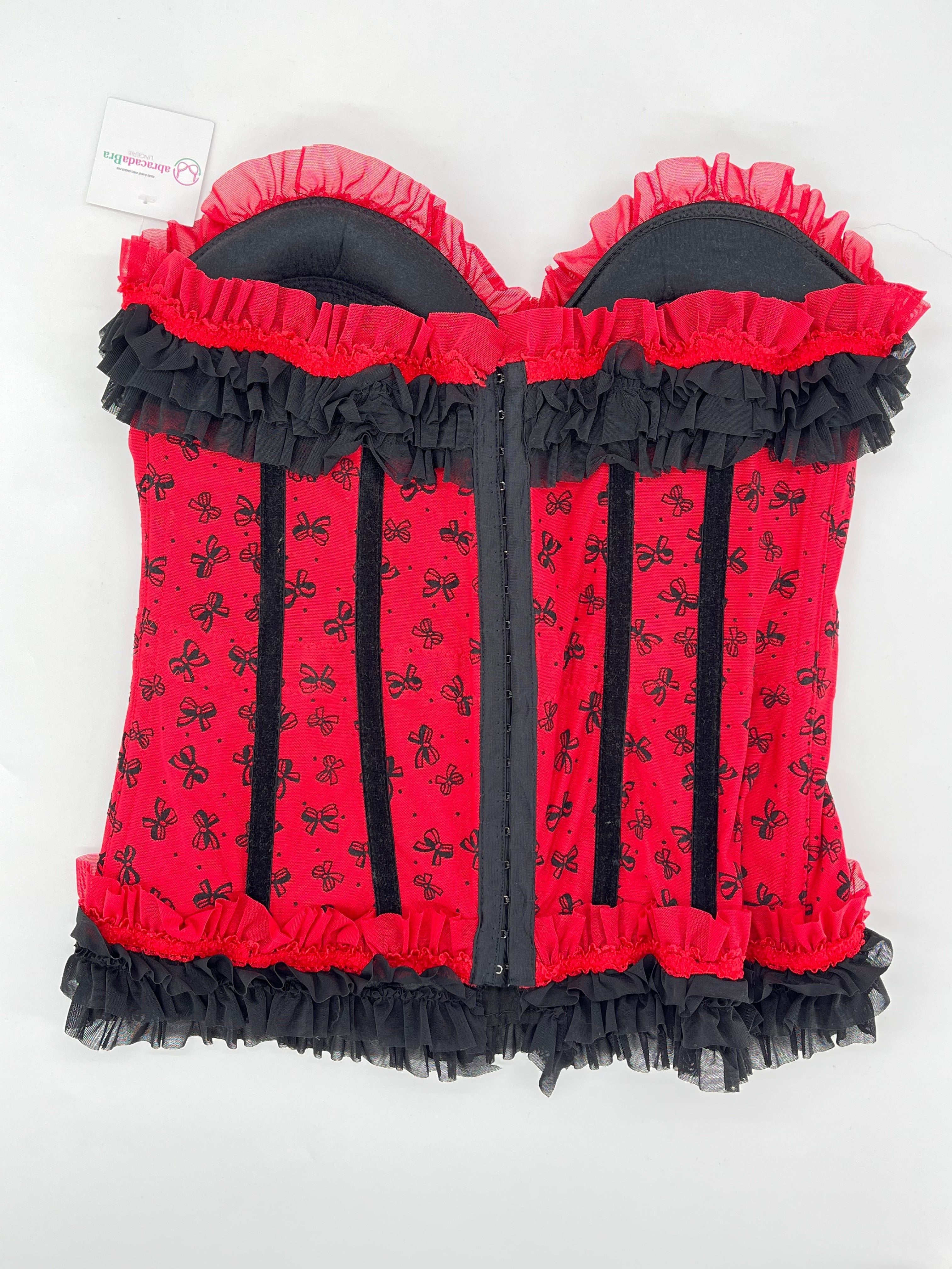 Corset Coquette Rouge