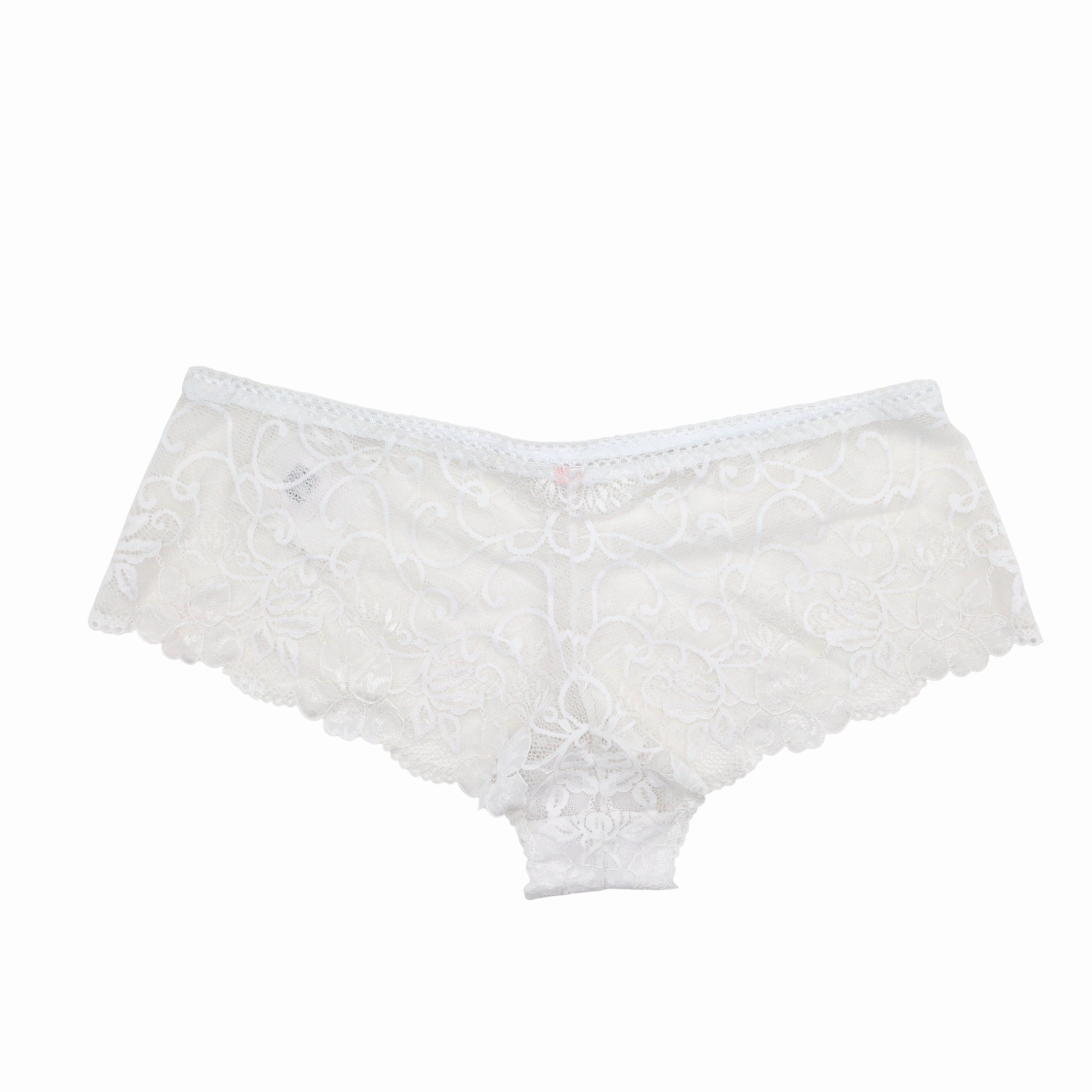 Bas La vie en rose Blanc