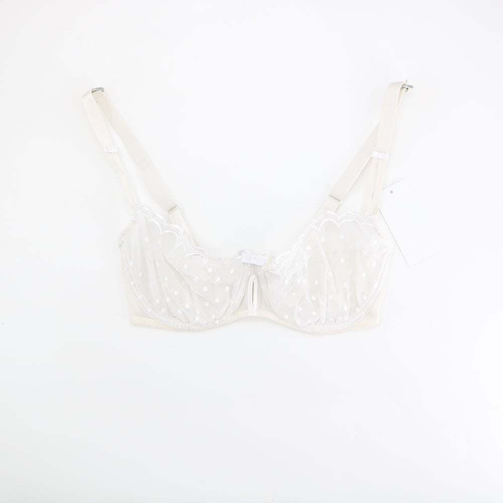 Ensemble Lingerie Darjeeling Femme Bleu - Soutien-gorge Balconnet 90C, Occasion Très Bon état