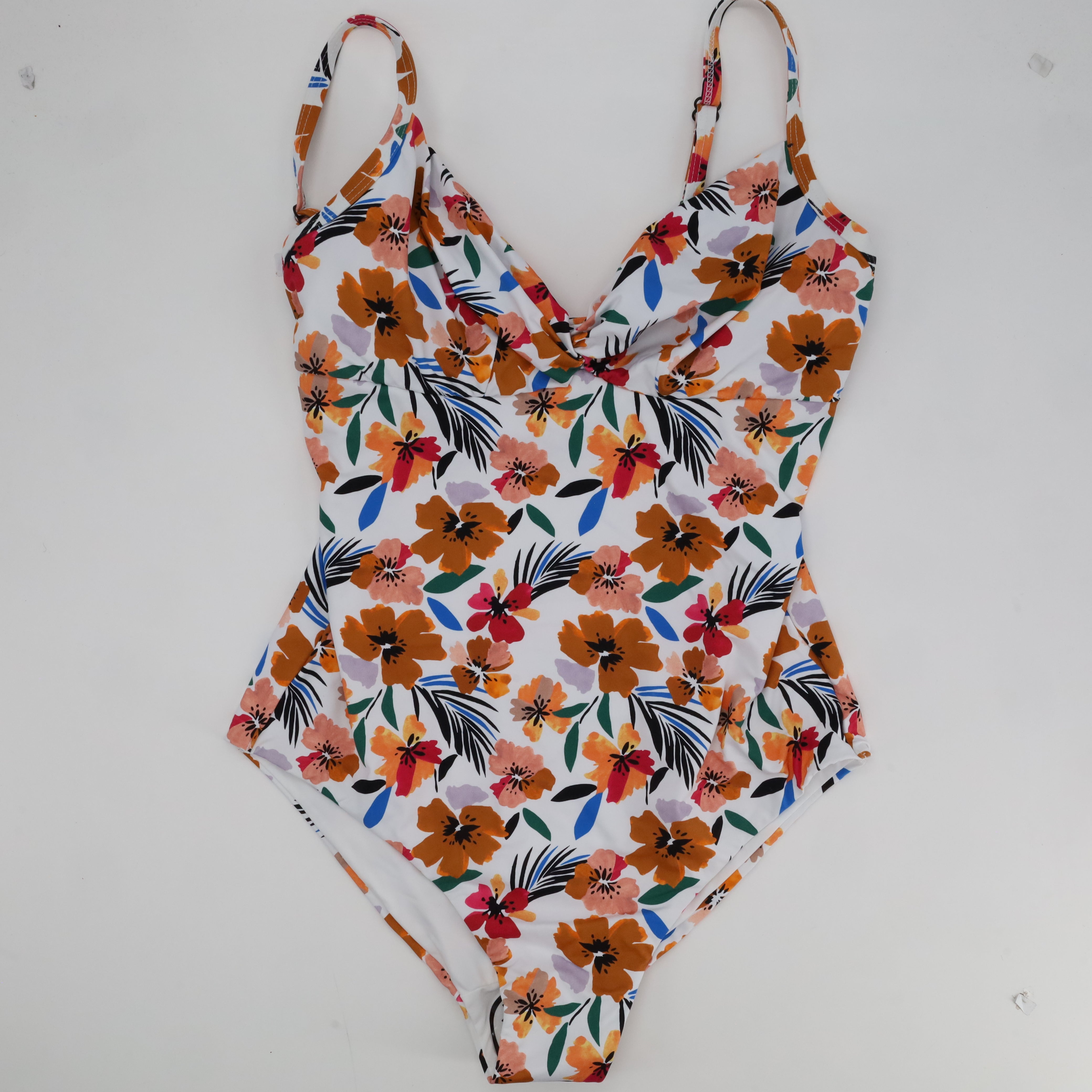 Maillot 1 pièce RougeGorge Blanc