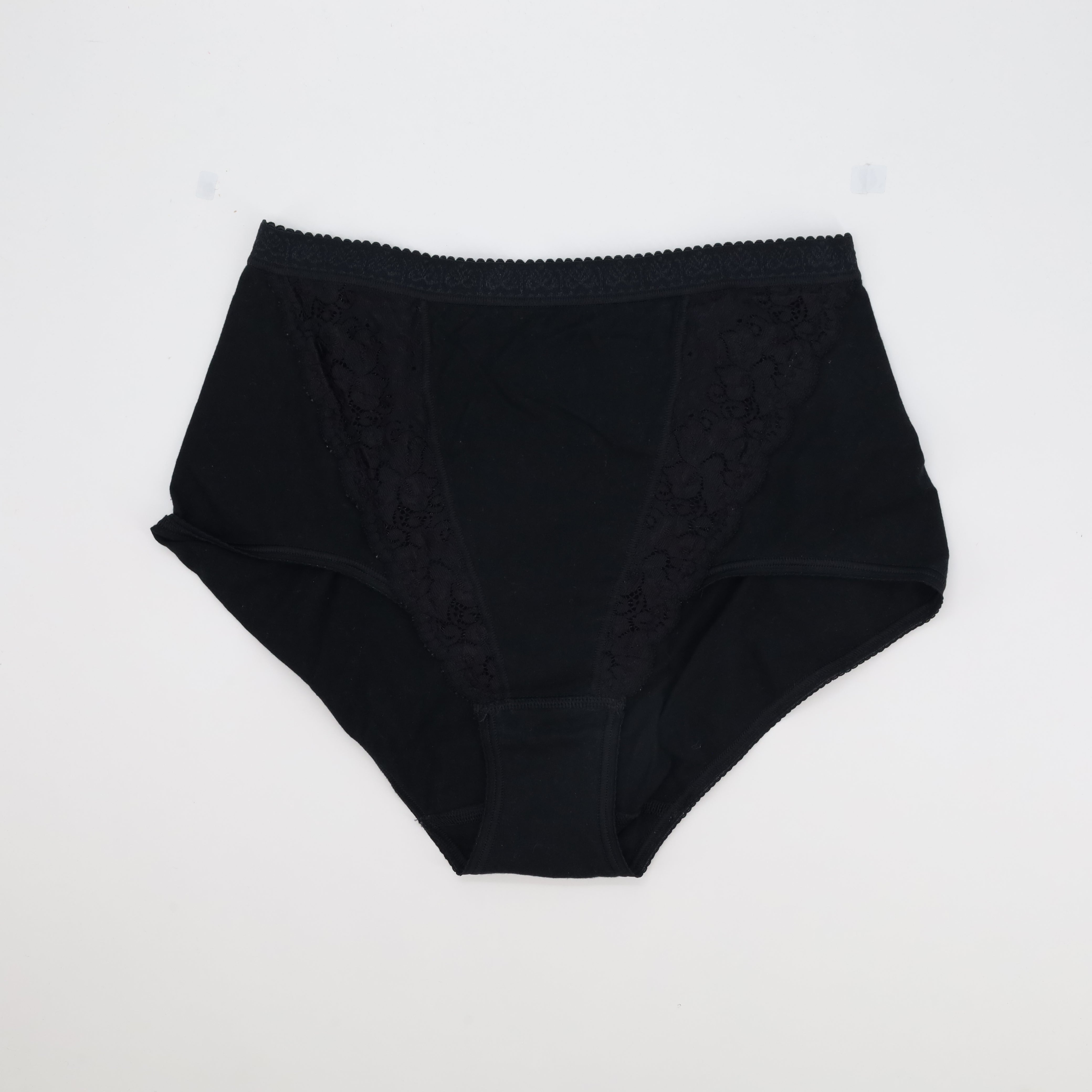 Culotte taille haute Noir