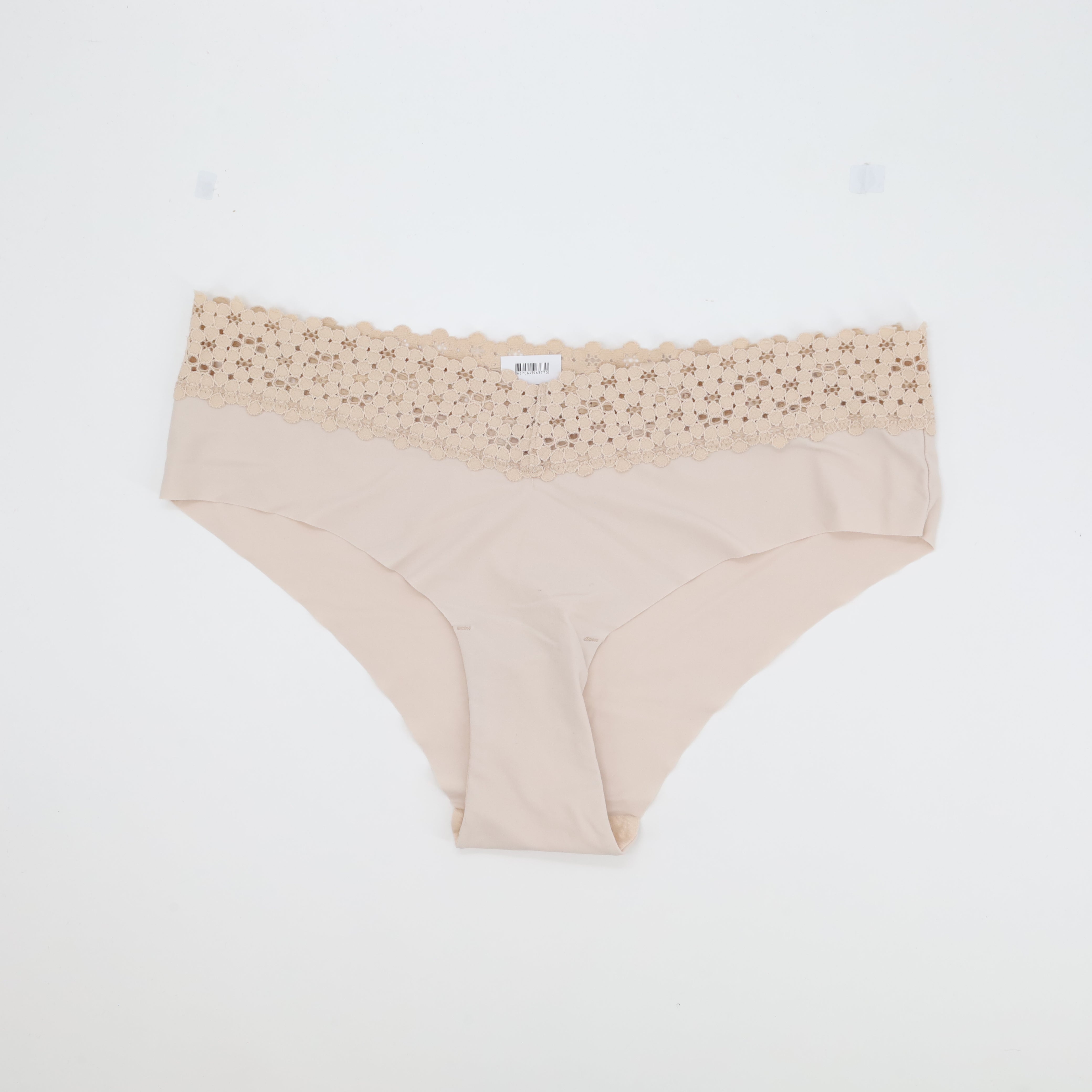 Culotte taille haute Beige