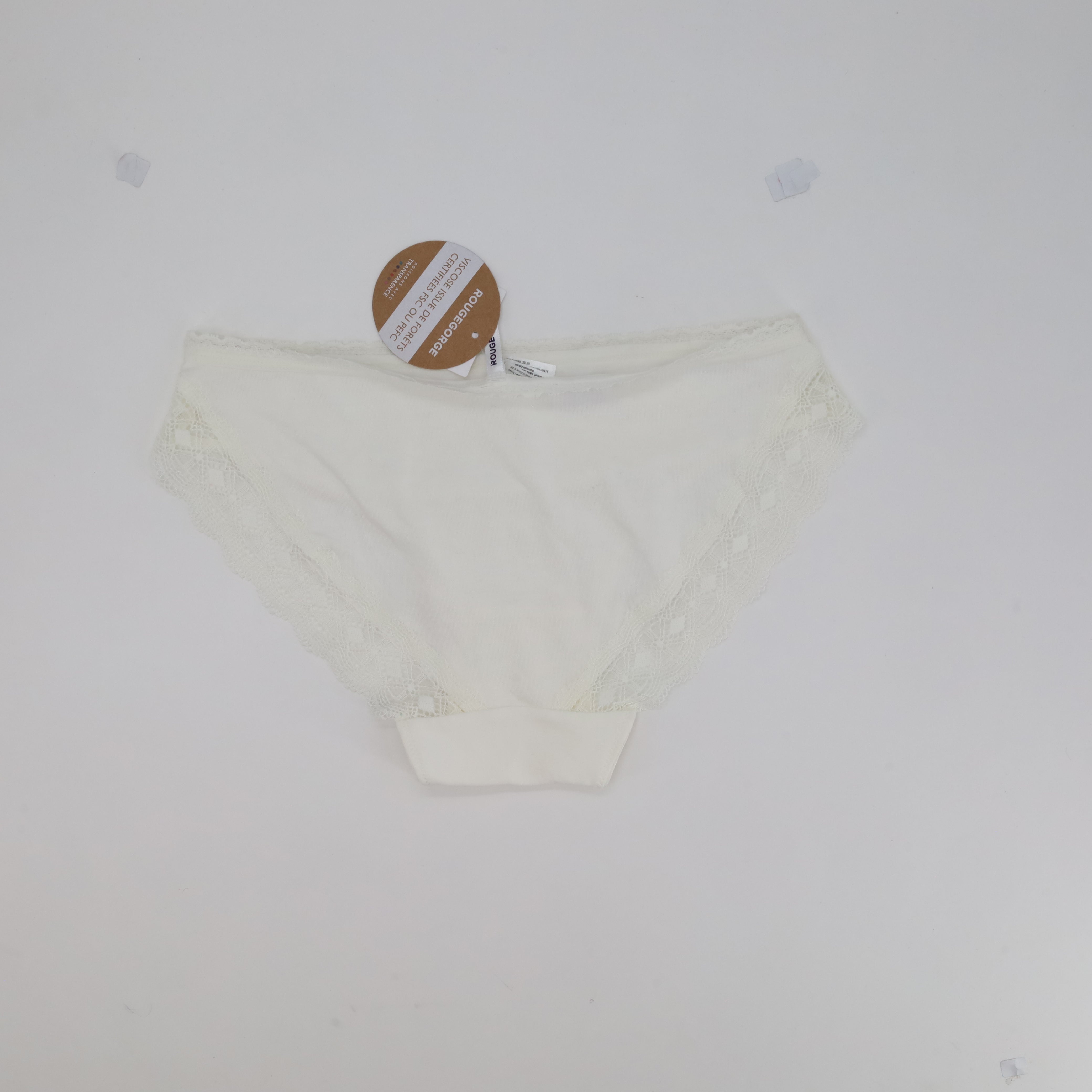 Culotte RougeGorge Blanc