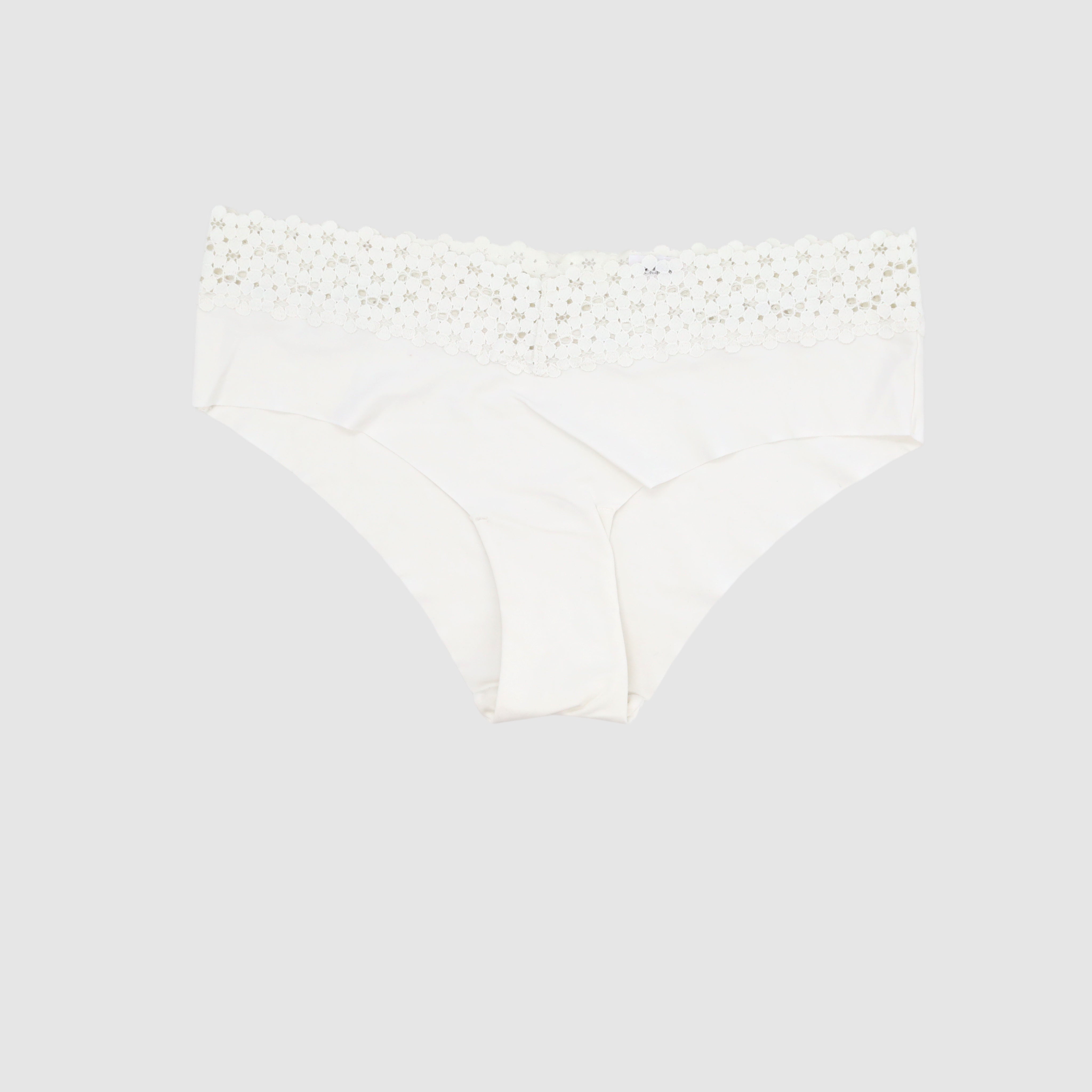 Culotte taille haute Blanc