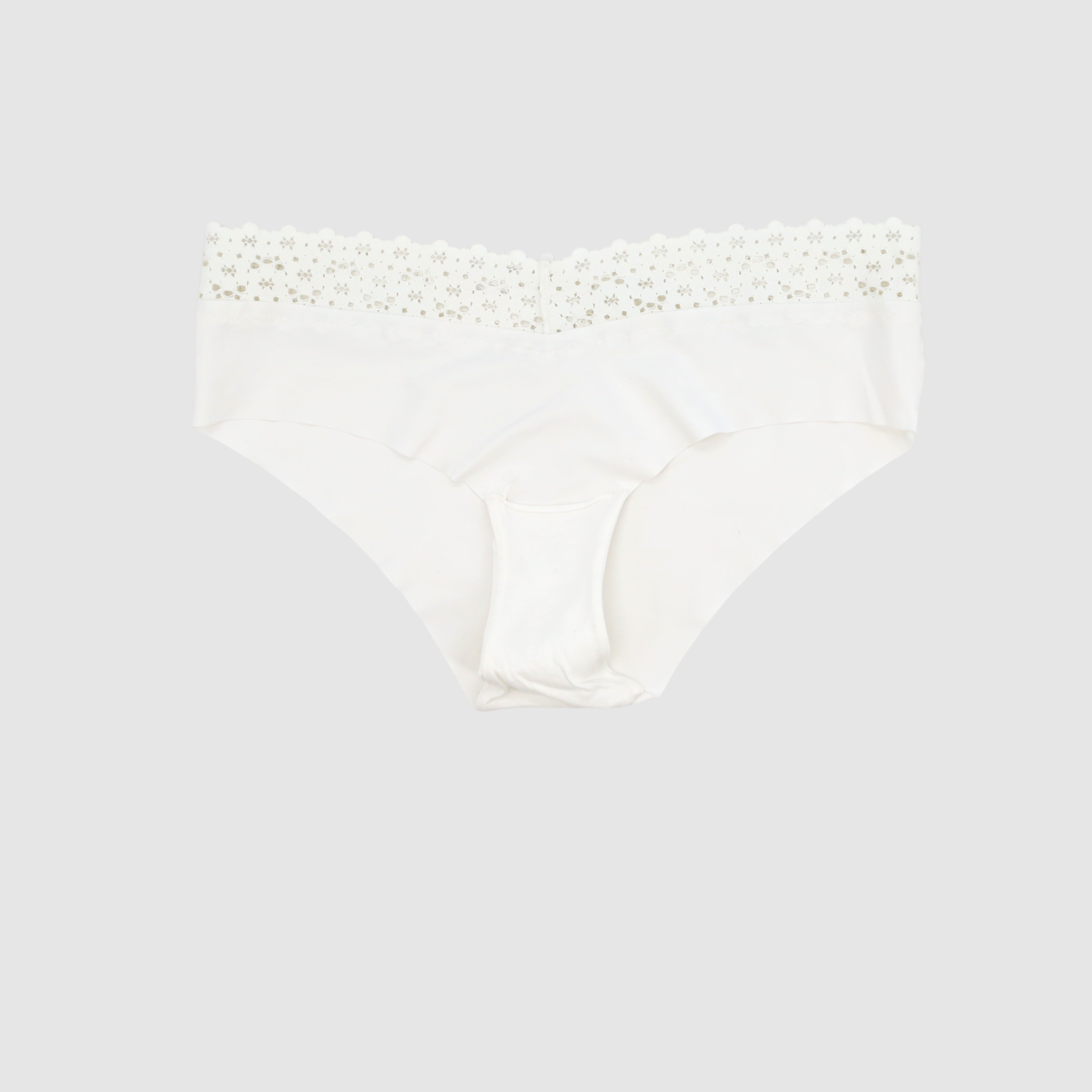 Culotte taille haute Blanc