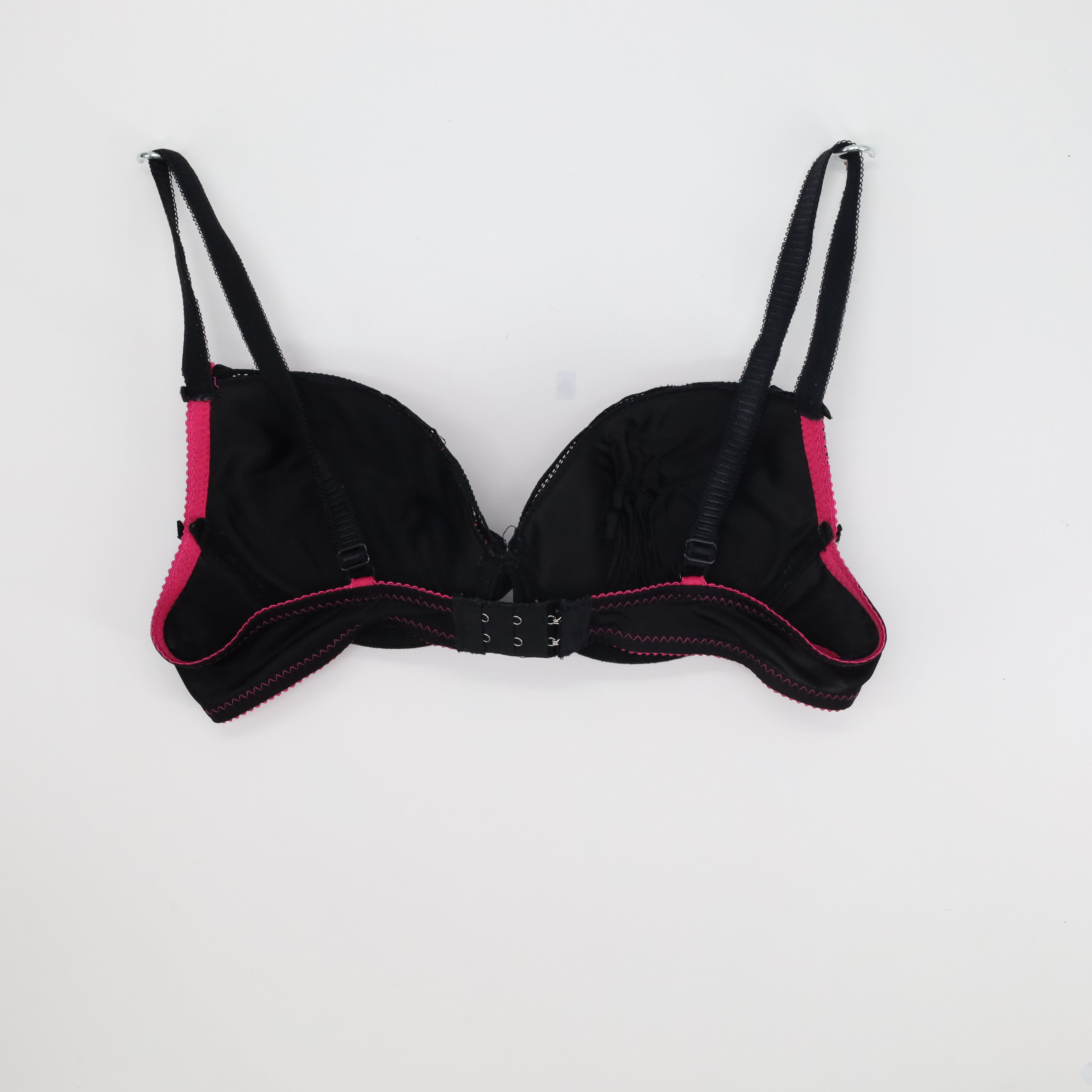 Soutien-gorge Fleur Papillon Noir
