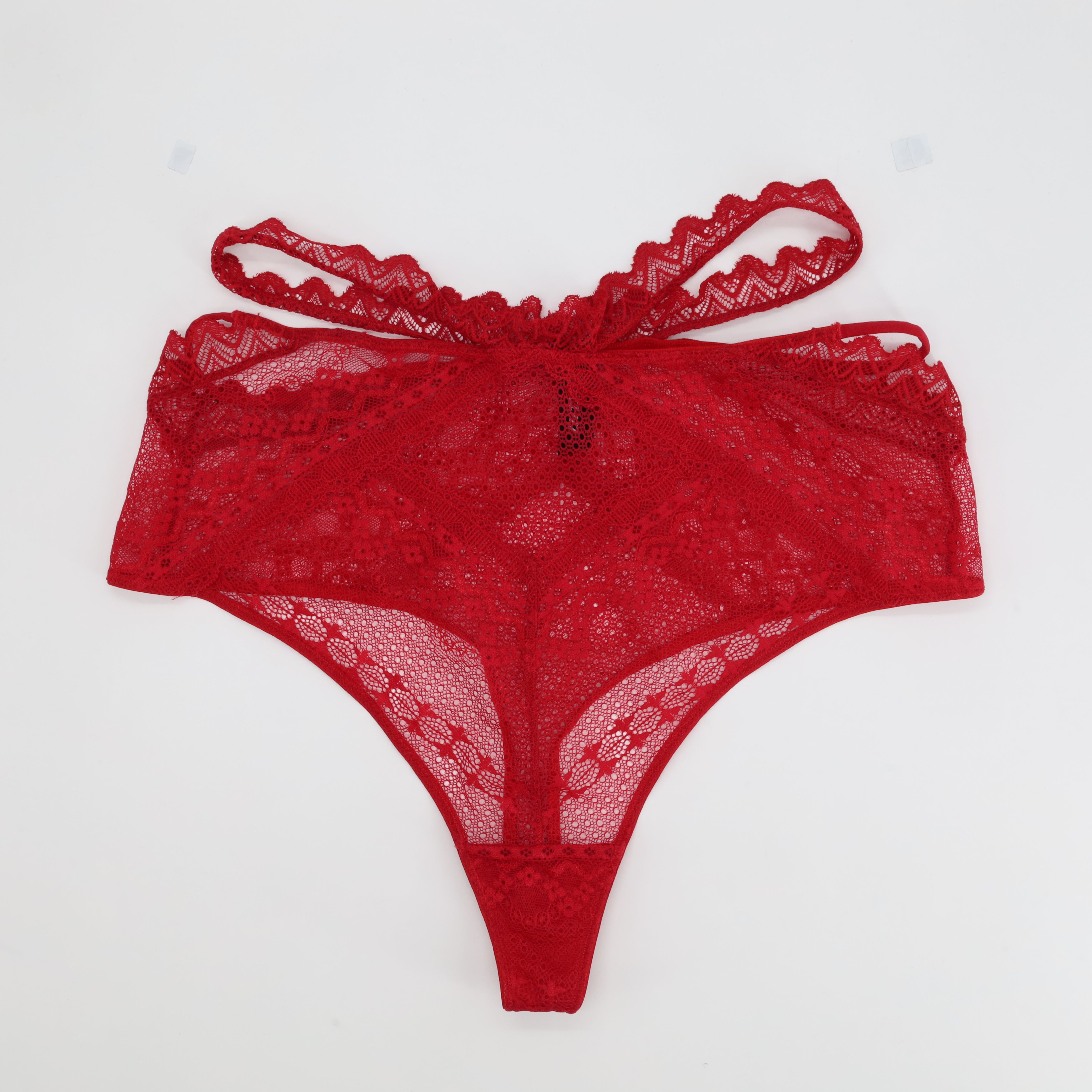 Culotte taille haute ETAM Rouge