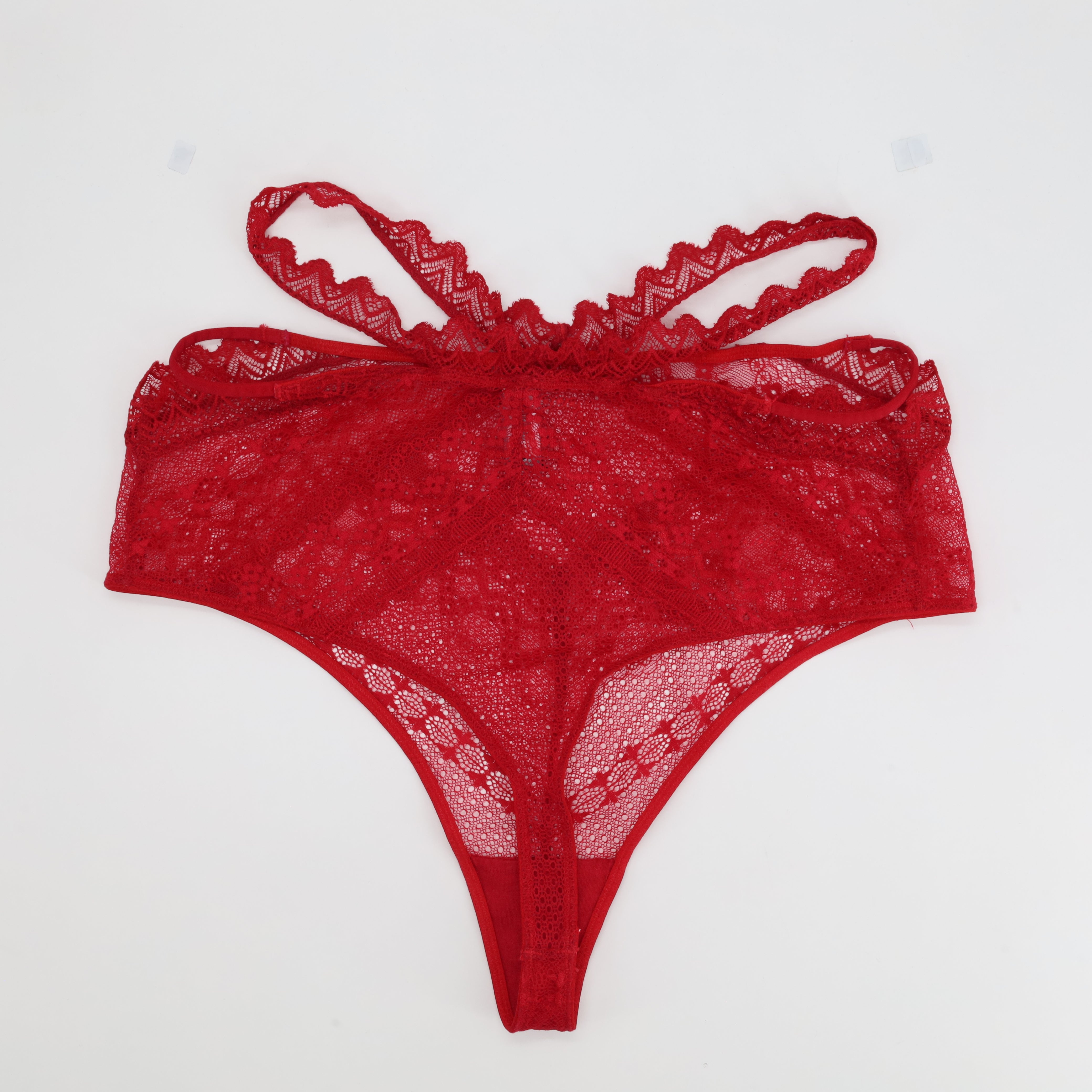 Culotte taille haute ETAM Rouge