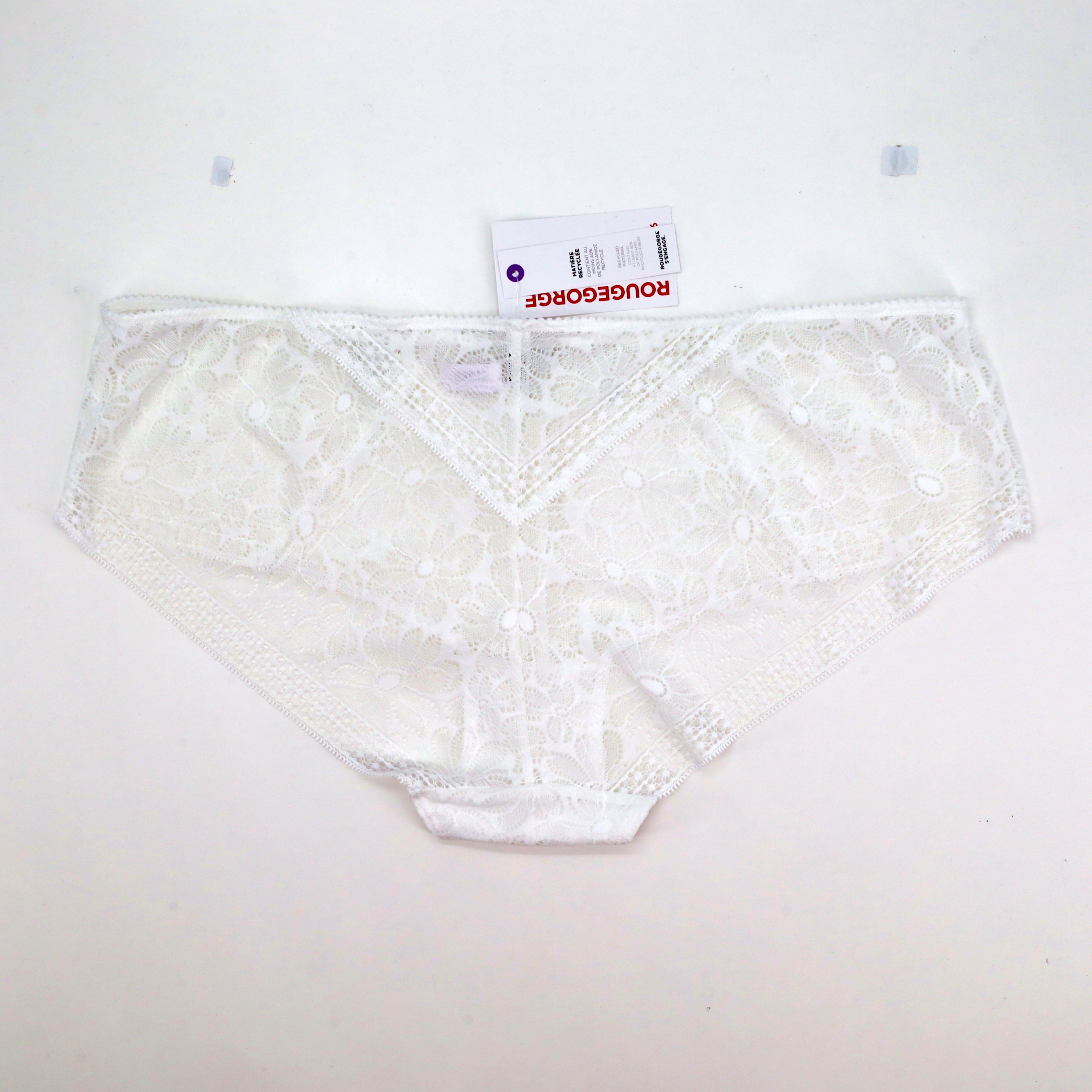 Culotte taille haute RougeGorge Blanc