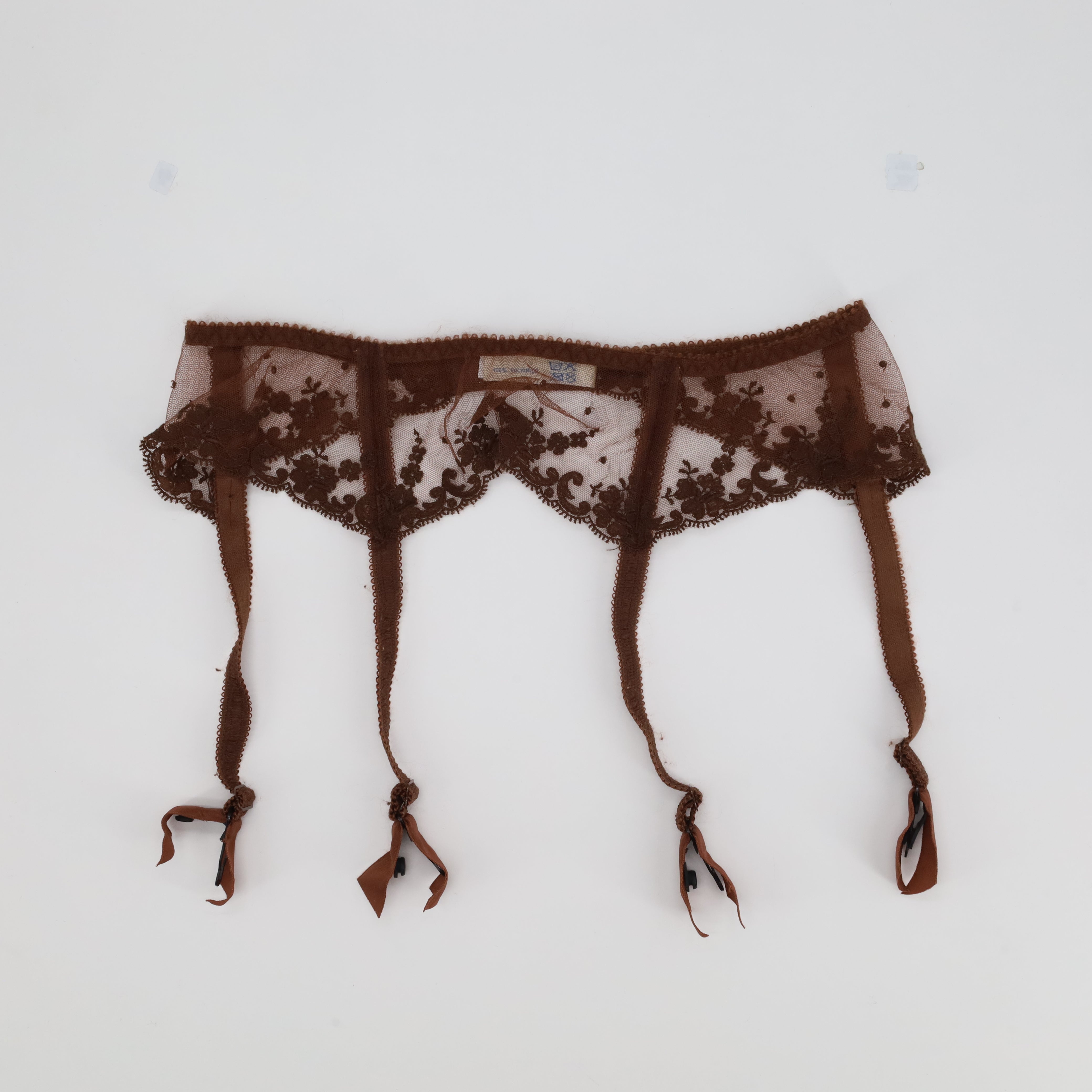 Porte-jarretelles Lou Paris Marron
