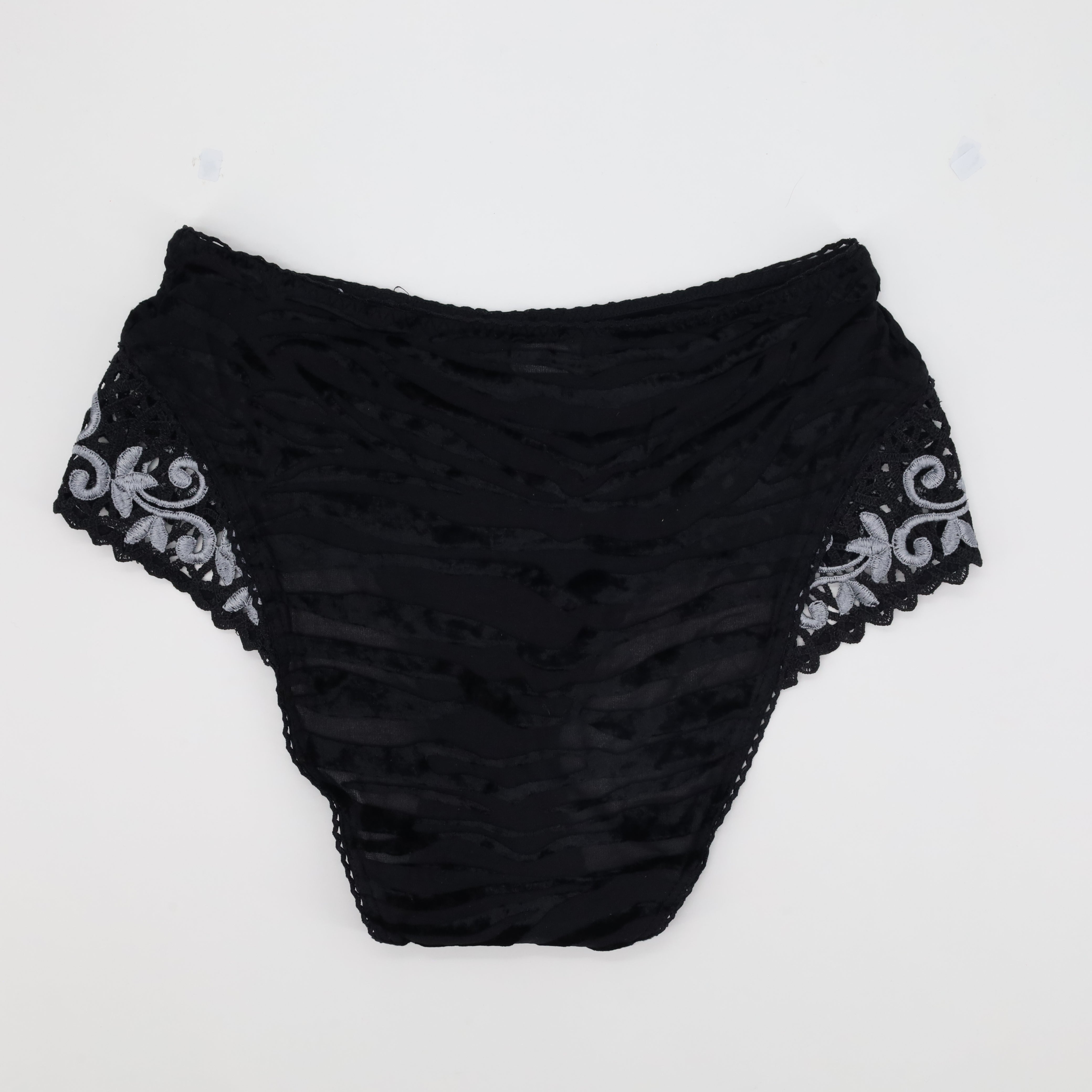 Culotte taille haute Noir