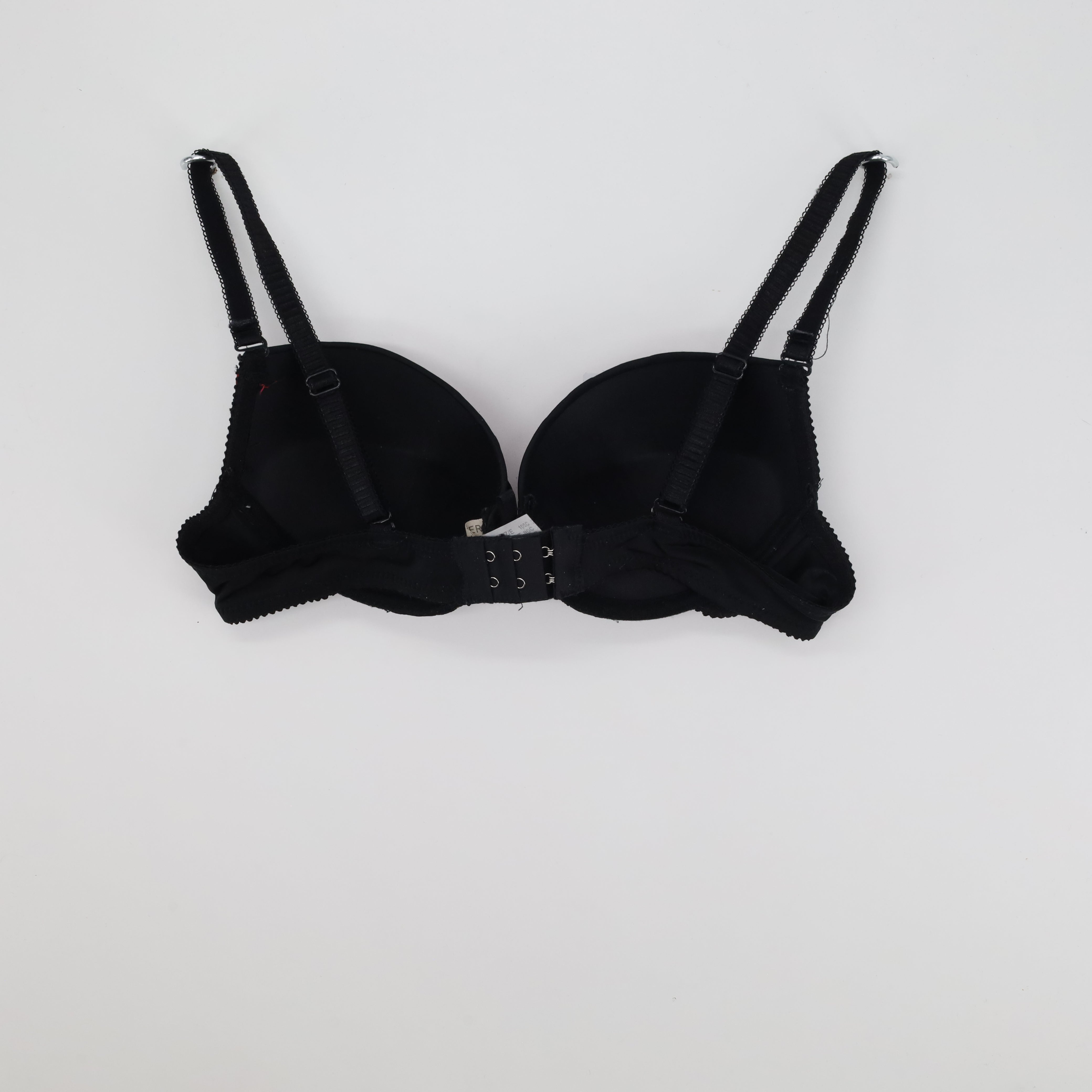Soutien-gorge Fleur Papillon Noir